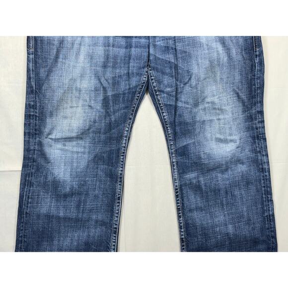 Silver Jeans Co Gordie Men’s W38 L30 Relaxed Fit Straight Leg Denim Jeans - Picture 11 of 15